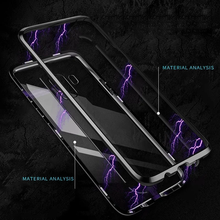 Load image into Gallery viewer, Double Sided Glass Magnetic Metal Case For Samsung Galaxy S9
