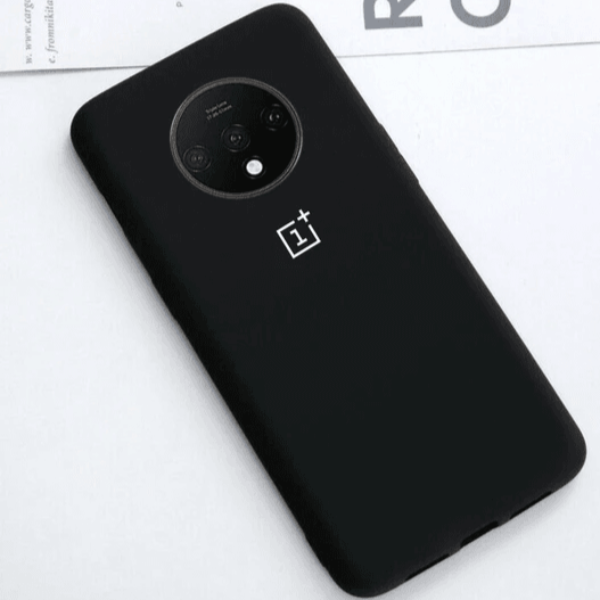 Liquide Silicone Back Cover For OnePlus 7T