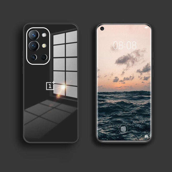 Silicon Back Glass Camera Protection Case For OnePlus 9R