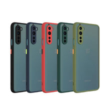 Load image into Gallery viewer, Smoke Sili-Fiber Camera Close Case For OnePlus Nord
