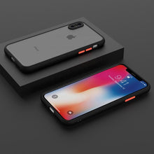 Load image into Gallery viewer, Smoke Silicon Camera Close Case For iPhone X/XS
