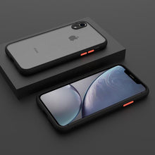 Load image into Gallery viewer, Smoke Silicon Camera Close Case For iPhone XR

