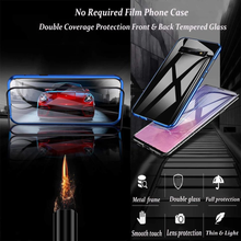 Load image into Gallery viewer, Double Sided Glass Magnetic Metal Case For Samsung Galaxy S10
