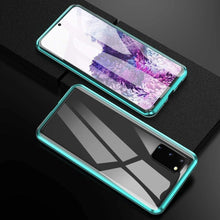 Load image into Gallery viewer, Magnetic Metal Case With Back Glass For Samsung Galaxy 20 Series
