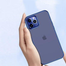 Load image into Gallery viewer, Electroplating Silicone Transparent Glitter Case For iPhone 11 Series
