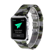 Load image into Gallery viewer, Camouflage Milanese Loop Apple Watch Strap/Band for Apple Watch Series 6, 5, 4, 3, 2 &amp; 1 (44mm/42mm). ** Apple Watch Not Included
