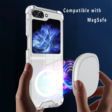 Load image into Gallery viewer, Magnetic MagSafe Case Transparent Cover For Flip 3 / Flip 4

