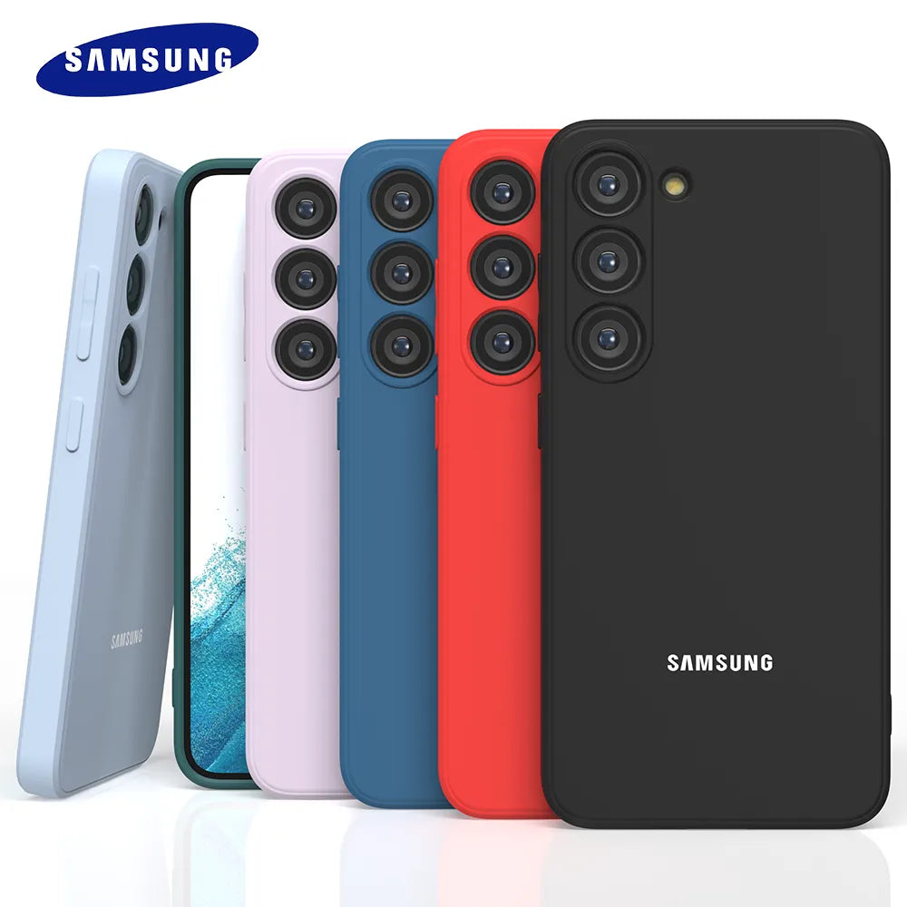 Premium Liquid Silicone Back Cover For Samsung Galaxy S23 / S23+