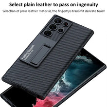 Load image into Gallery viewer, Luxury Leather Phone Case For Samsung Galaxy S23 Plus With Camera Protection
